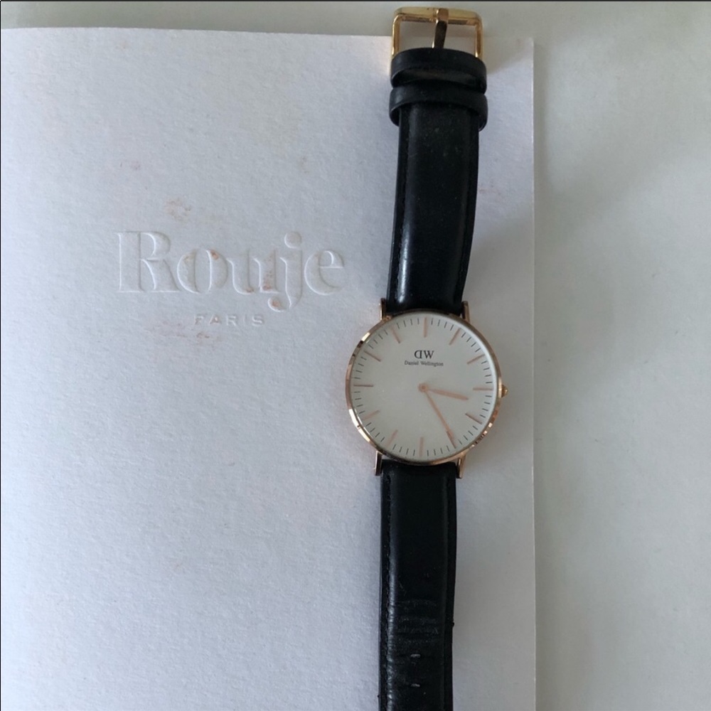 Daniel Wellington rose gold Sheffield watch